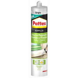 Silicone acrilico Muri e Fessure ( Cartuccia 280 ml ) SISTA Grigio 1495046