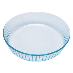 Stampo torta vetro borosilicato Ondulata (26cm) Trasparente 818B000 7646