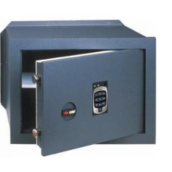Cassaforte a combinazione incasso muro DGT VISION Grigio scuro (36x20x24 cm) 182710310