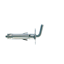 Set tasselli metallo con gancio corto (9mm) Sbs 9 8 K ( 4 pz) 504478