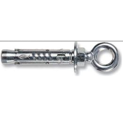 Set tasselli metallo pesante, occhiolo chiuso (1,2 cm) Ta M8 O K 504575