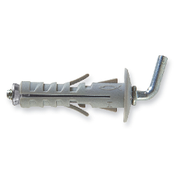 Set tasselli plastica con gancio corto (9mm) Sb 9 8 K ( 6 pz) 504448