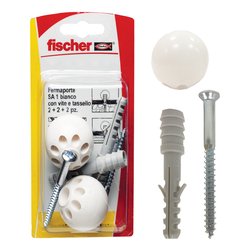 Fermaporta Parcolpi Sa 1N K Bianco 504638 2 pz