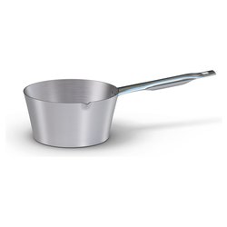 Casseruola Alluminio (24cm) 1 manico PROFESSIONALE SERIE 7000 Silver naturale 7030 24