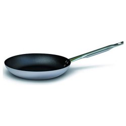 Padella Antiaderente (24cm) PROFESSIONALE SERIE 2000 Alluminato e Nero 2000 24