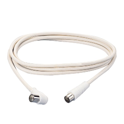 Cavo antenna Cable Tv 90 White 1,5m PP0619