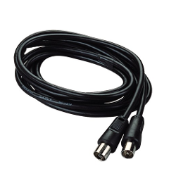 Cavo antenna Cable Tv Black 2m PP0620