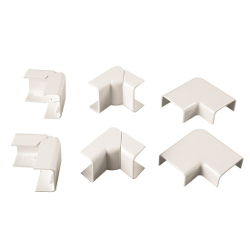 Kit accessori canaline elettriche Set Angoli Bianco PP0217