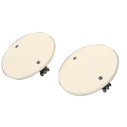 Coperchio scatola elettrica Incasso Tonda Bianco PP0514 (8 cm)