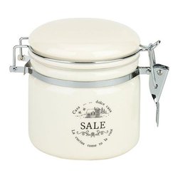 Barattolo acciaio (370ml) DOLCE CASA Sale Bianco DC1AP454898