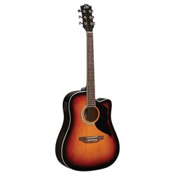 Chitarra acustica 4/4 RANGER Cw Eq Brown sunburst 06216650