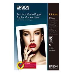 Carta fotografica A4 50pz Archival Matte Paper C13S041342