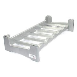 Cantinetta (60x30x12cm) 6 posti impilabile Silver 42065