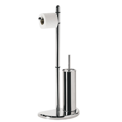 Colonna attrezzata WC HIBISCUS Cromo (29,6x18x75 cm) HI32 13