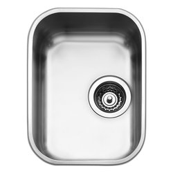 Lavello 1 vasca (32x42cm) ALBA Inox Spazzolato UM30