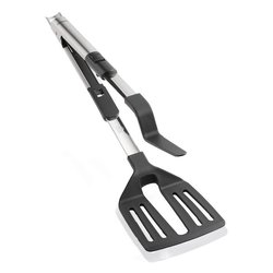 Pinza cucina 2 in 1 Inox PROLINE Nero e Cromo 03089