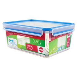 Contenitore alimenti (3,7L) CLIP & CLOSE Azzurro e Trasparente 512888