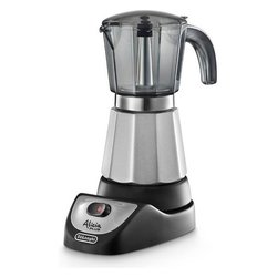 Moka elettrica 4 Tazze ALICIA Emk 4 Gray e Black 0132037005
