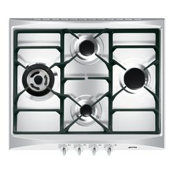 Piano cottura gas 4 zone SELEZIONE SR264XGH2 Inox (60cm)