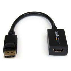 Adattatore video Displayport a Hdmi Black DP2HDMI2