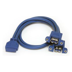 Cavo adattatore Pannello Usb 3.0 Blue 0,5m USB3SPNLAFHD