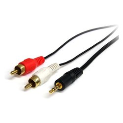 Cavo adattatore Audio Jack Rca Black 0,9m MU3MMRCA
