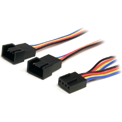 Cavetto interno Sdoppiatore Alimentatore 4 Pin 0,3m FAN4SPLIT12