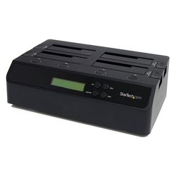 Docking hard disk 2.5" e 3.5" Duplicatore ed Eraser Black SATDOCK4U3RE