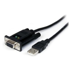 Convertitore computer da Usb a Rs232 Db9 Null Modem con Ftdi ICUSB232FTN