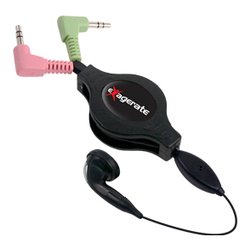 Auricolari microfono filo Retrattile Voip Black XRCAUMI