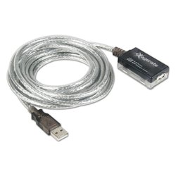 Cavo USB 2.0 Extender 5M con Ripetitore Attivo Silver 5m XUREP5