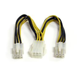 Cavetto interno Splitter Alimentazione Pci Express 0,15m PCIEXSPLIT6