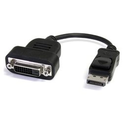 Adattatore video Displayport a Dvi Black DP2DVIS
