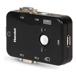 Kvm switch Smart Control Black HNKVM3U