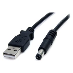 Cavo alimentazione Power Cable Barrel Jack di Tipo M 5V Dc 0,9m USB2TYPEM