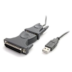 Convertitore computer da Usb a Seriale Rs232 Db9 Db25 ICUSB232DB25