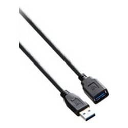 Cavo USB 3.0 Extension Black 1,8m V7E2USB3EXT 1 8M