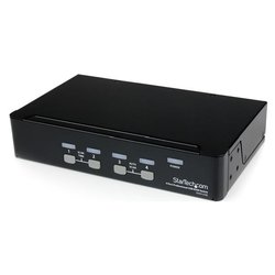 Kvm switch Vga Usb a 4 Porte Montabile a Rack Black SV431USB