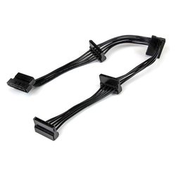 Cavetto interno 4 Prese Femmina Sata Black 0,4m PYO4SATA