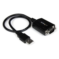 Convertitore computer da Usb 2.0 a Rs232 Db9 Black ICUSB2321X