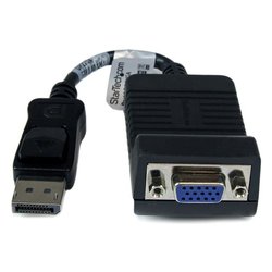 Convertitore video Displayport a Vga Black DP2VGA