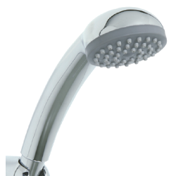 Set doccetta con flessibile e supporto Eco 1F Cromo D0139CR