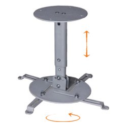Supporto videoproiettore Da Soffitto Regolabile in 3 Altezze PJMN10