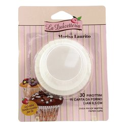 Set pirottini da forno 30 pz (6,5cm) LA DOLCETTERIA 5160