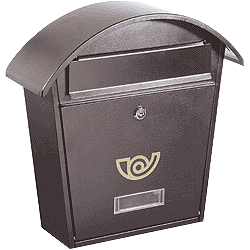 Cassetta posta con tettuccio LIFTER Grigio ghisa (25x10,5x37 cm) 29CHALET VRGH