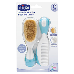 Pettine bimbi Con Spazzola Azzurro 06569 20