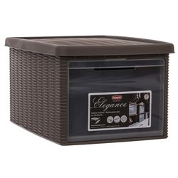Contenitore (15Lt) ELEGANCE Tortora 30002