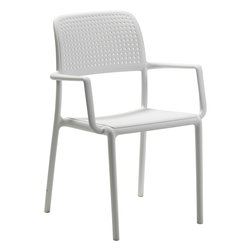Sedia con braccioli BORA Bianco 40242 00 000 06