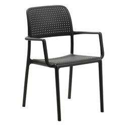Sedia con braccioli BORA Antracite 40242 02 000 06