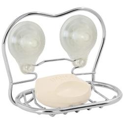 Porta sapone parete FLOWER Cromo (15x10x13 cm) 221613